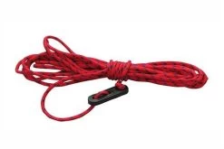 High Peak Sturmleine Mit Stopper, Rot, 6 Stück