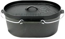 Valhal Outdoor Feuertopf, 9L, Oval
