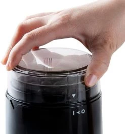 Domo Kaffeemühle, 70g Kapazität, Schwarz -Campingausrüstung Geschäft 92404 0 2