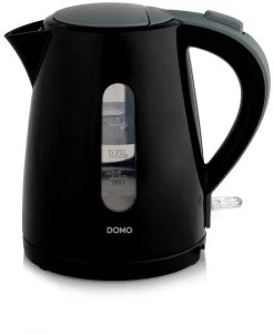 Domo Wasserkocher, 1L, 2200W, Schwarz