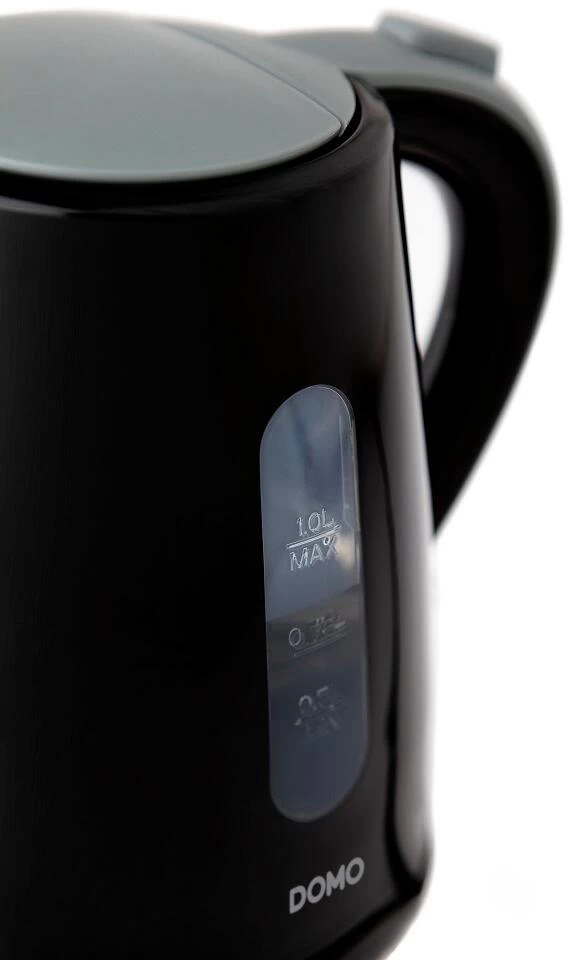 Domo Wasserkocher, 1L, 2200W, Schwarz 3 Domo Wasserkocher, 1L, 2200W, Schwarz – Bild 3