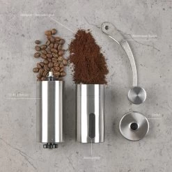 BEEM Grind-2-Go Kaffeemühle, Manuell -Campingausrüstung Geschäft 92674 0 4