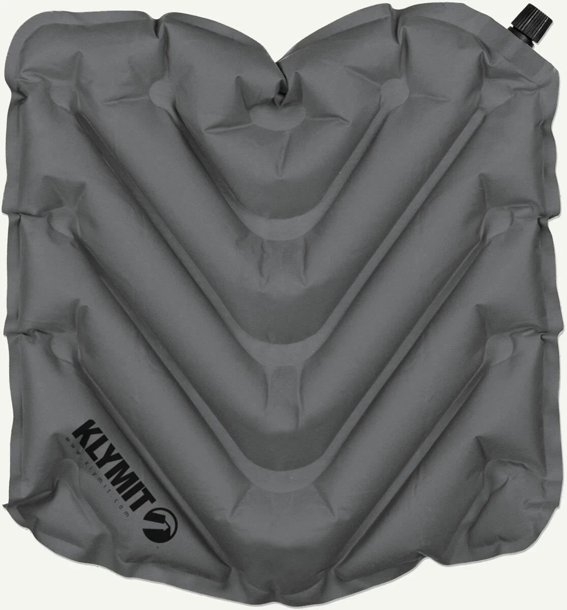 Klymit V Sitzkissen, 37x34x4cm, Grau 1 Klymit V Sitzkissen, 37x34x4cm, Grau