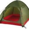 High Peak Kingfisher Kuppelzelt, 2-Personen, 220x140cm, Pesto Rot