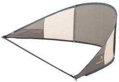 Easy Camp Surf Windschutz, 400x70cm, Grau-sand