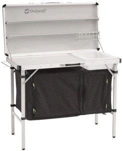 Outwell Drayton Küchentisch, Aluminium/Stahl, Schwarz