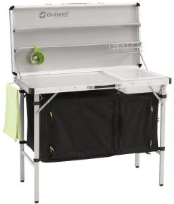 Outwell Drayton Küchentisch, Aluminium/Stahl, Schwarz -Campingausrüstung Geschäft 95308 0 2