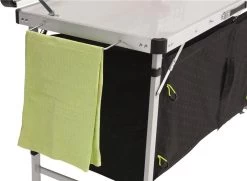 Outwell Drayton Küchentisch, Aluminium/Stahl, Schwarz -Campingausrüstung Geschäft 95308 0 4