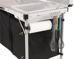 Outwell Drayton Küchentisch, Aluminium/Stahl, Schwarz -Campingausrüstung Geschäft 95308 0 6