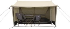 Robens Yukon Shelter Firstzelt, 4-Personen, 245x285cm, Khaki -Campingausrüstung Geschäft 95339 0 4