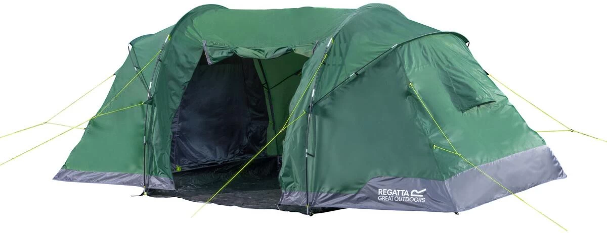Regatta Kivu Hub 6 Kuppelzelt, 6-Personen, 515x380cm, Grün 1 Regatta Kivu Hub 6 Kuppelzelt, 6-Personen, 515x380cm, Grün