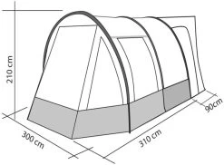 ReimoTOUR ACTION 7 Busvorzelt, 310x300cm -Campingausrüstung Geschäft 95957 0 5