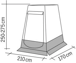Reimo DUCATO PREMIUM Heckzelt, 210x170cm 9 Reimo DUCATO PREMIUM Heckzelt, 210x170cm -Campingausrüstung Geschäft 95971 0 4