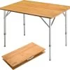 KingCamp Bamboo Family Campingtisch, 100x72cm