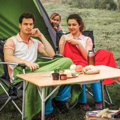 KingCamp Bamboo Family Campingtisch, 100x72cm 17 KingCamp Bamboo Family Campingtisch, 100x72cm -Campingausrüstung Geschäft 96187 0 8