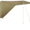 KingCamp Khan Plus Tarp, 545x250x210cm, Beige