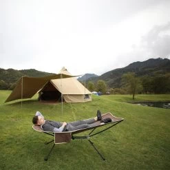 KingCamp Khan Plus Tarp, 545x250x210cm, Beige -Campingausrüstung Geschäft 96220 0 2