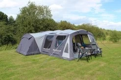 Outdoor Revolution Kalahari PC 7.0 Tunnelzelt, 7-Personen, 445x750cm, Grau