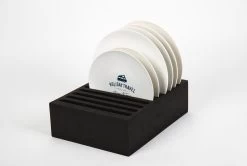 Camp4 Tellerhalter, Schaumstoff, Schwarz