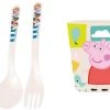 Koziol Kozio Easy Eater Becher + Besteckset, 3-teilig