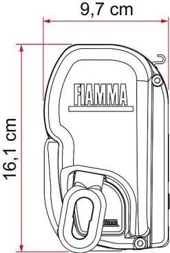 Fiamma ZIP L -Campingausrüstung Geschäft 99 5